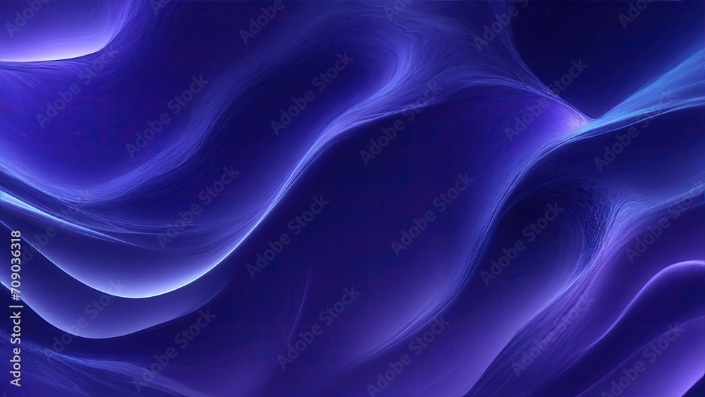 Blue and Purple 3D waves abstract Background Blue and Purple 3D waves abstract Background
