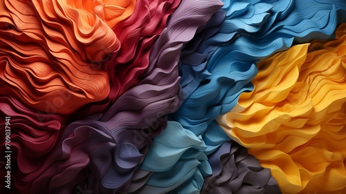 Multicolored Textured Backdrop for Enhanced Visual Appeal - AI Generative