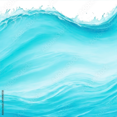 Blue and white water wave abstract background, Abstract water ocean wave Backdrop © Reazy Studio