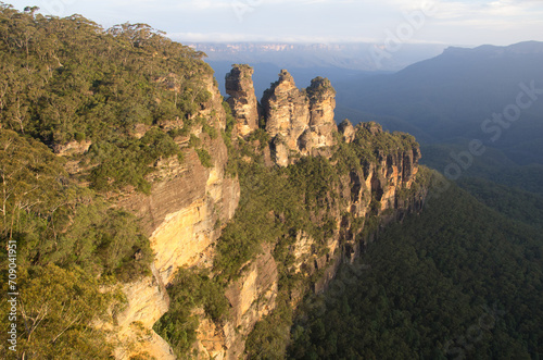 Three Sisters in blue mountains