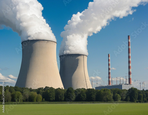 Nuclear Plant Dukovany, Trebic, Czechia, Europe