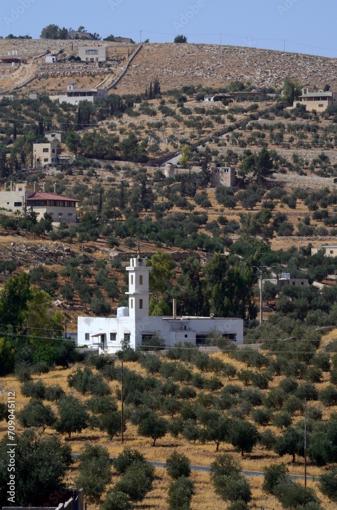 Mezquita al norte de Amán, Jordania