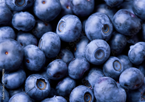 Close up Blueberries