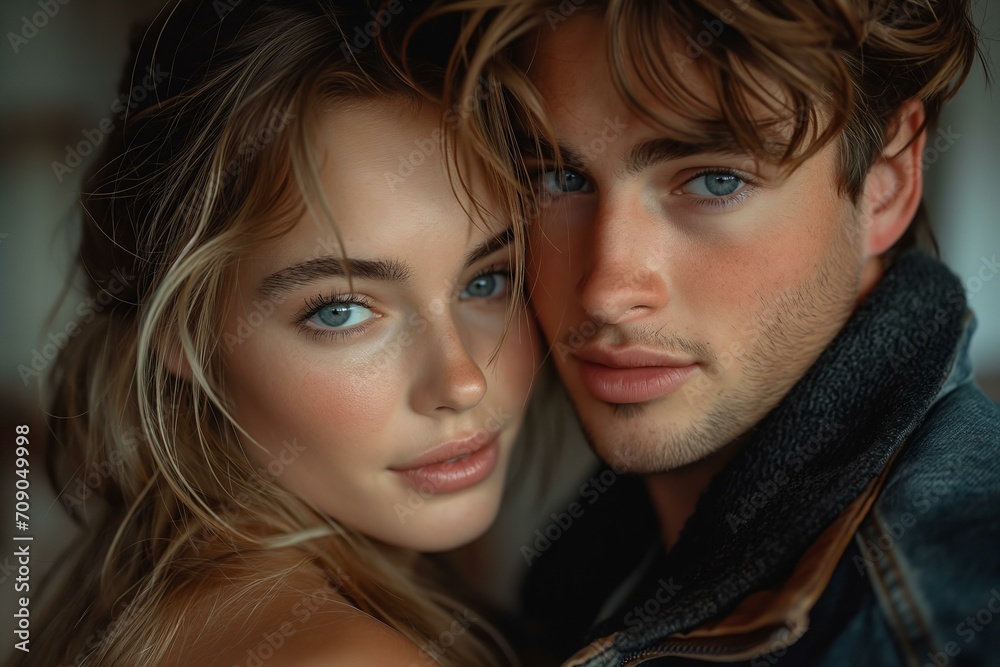 Valentines day best romantic couple flower hart created by ai Valentines day best romantic couple flower hart created by ai