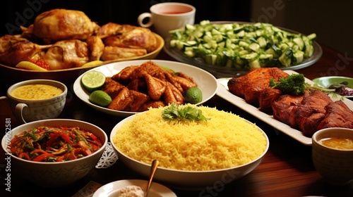 Arabian Nights on a Plate: Delicious food Platter  © stock.finder