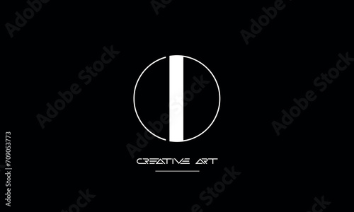 DO, OD, D, O abstract letters logo monogram