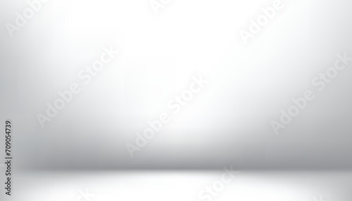Gray and white backgrounds gradient vector illustration, display products ,room, interior