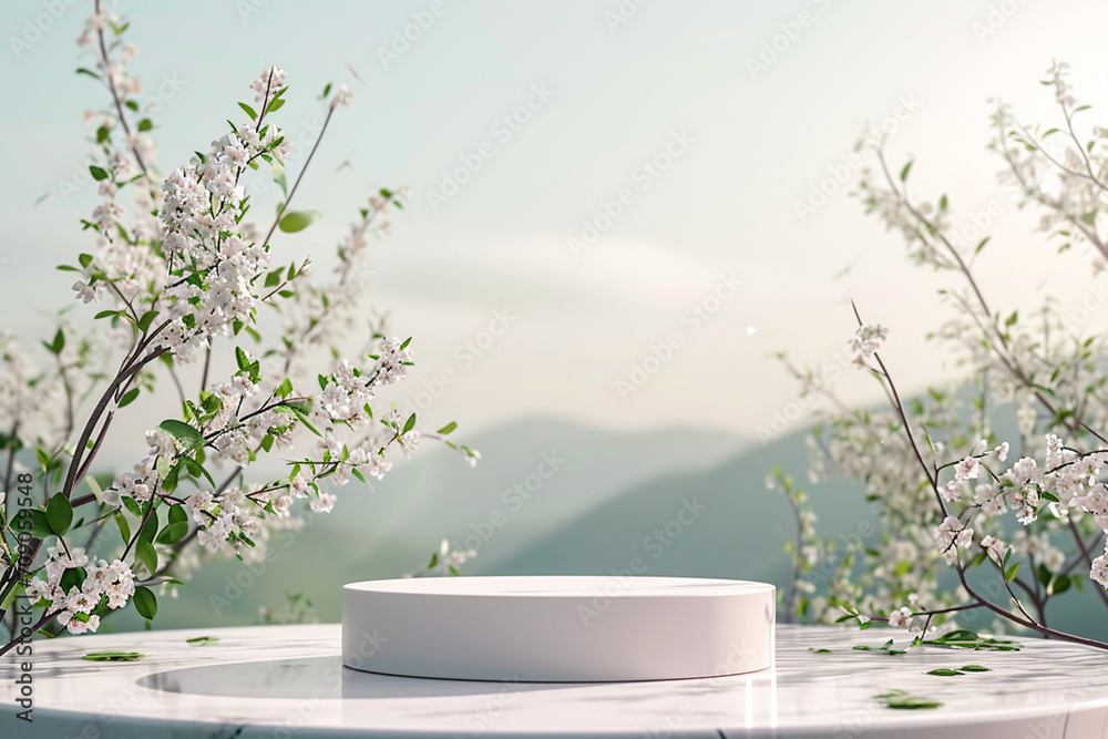 3d podium in nature realistic minimalistic 3d podium in nature realistic minimalistic