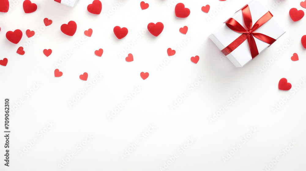 Holiday Empty Background. red gift box Holiday Empty Background. red gift box