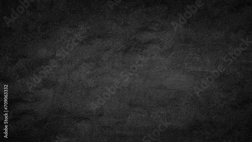 Empty  black concrete texture background, abstract backgrounds, background design. Blank concrete wall black color for texture background, texture background as template, page or web banner