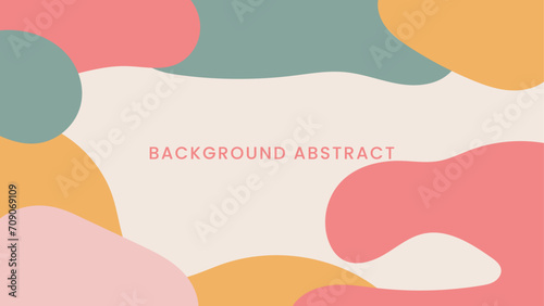 Chic Serenity, Abstract Elegance in Full Bloom. Abstract Background design