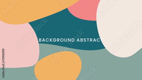 Chic Serenity, Abstract Elegance in Full Bloom. Abstract Background design