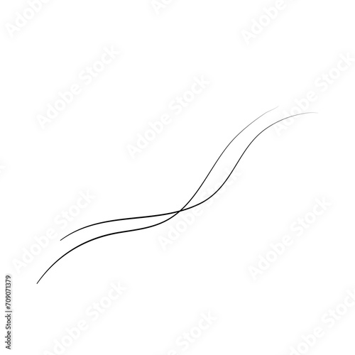 Doodle stroke hairline
