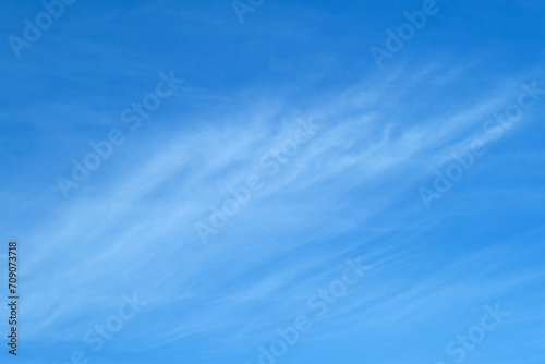 Blue sky background with white cloudsbe used as background.