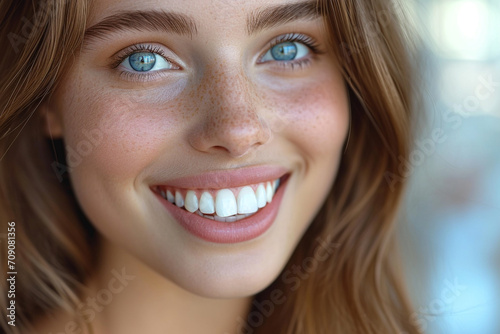 portrait of a woman, smiling