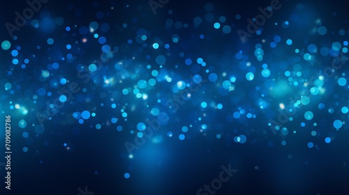 Background with digital blue dots