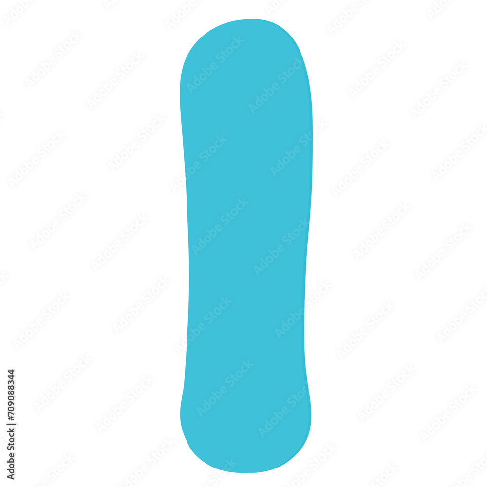 Blue letter i Blue letter i