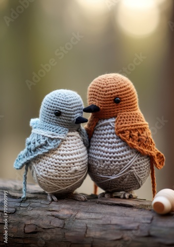 cute plush toy made from crochet © Sabina Gahramanova