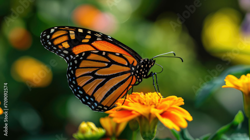 Close-up of a Monarch Butterfly © Dennis