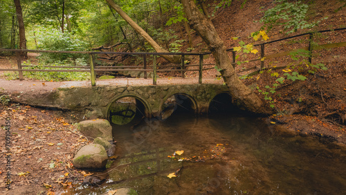 Ramlösa brunnspark in Helsingborg, Sweden. photo