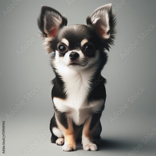 chihuahua on a white background  © Садыг Сеид-заде