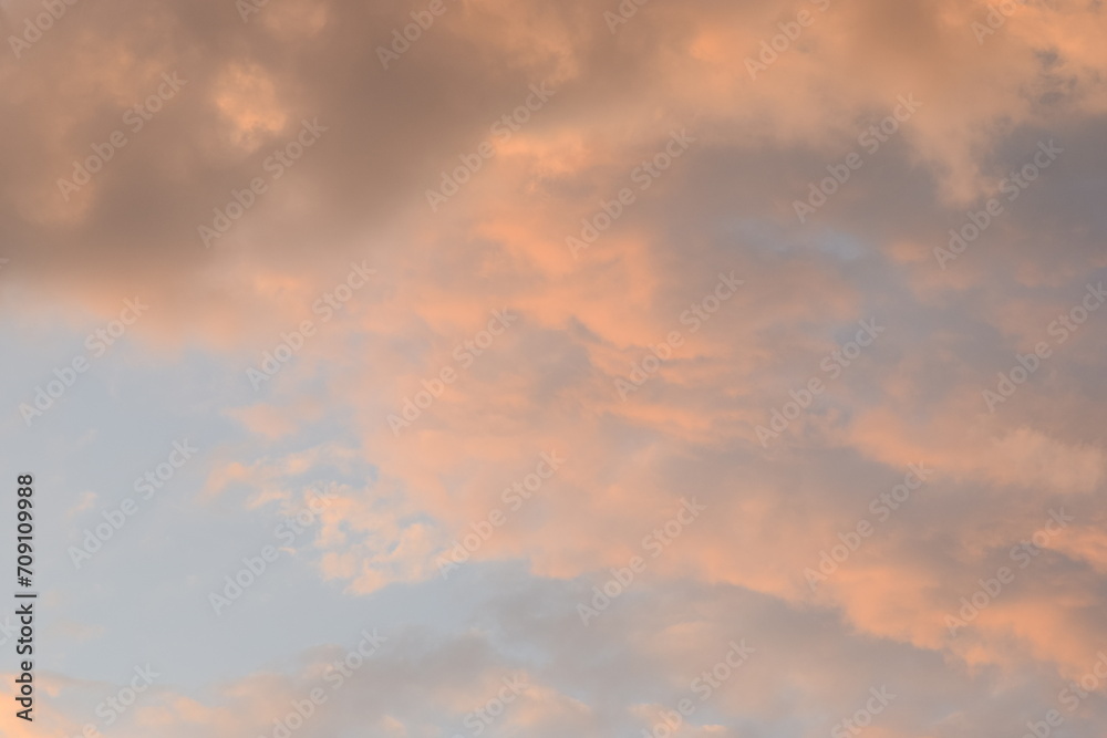 sky and clouds, sunset sky background