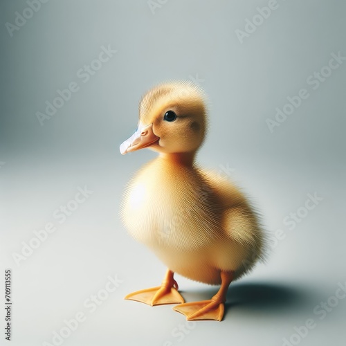 duck isolated on white