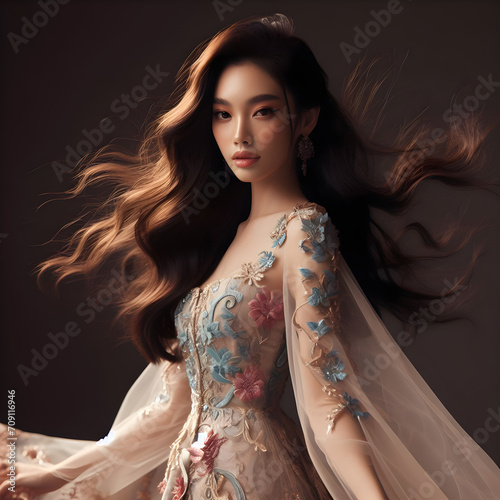 Beautiful young woman