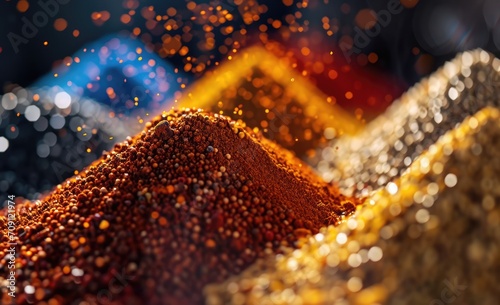  piles of spices
