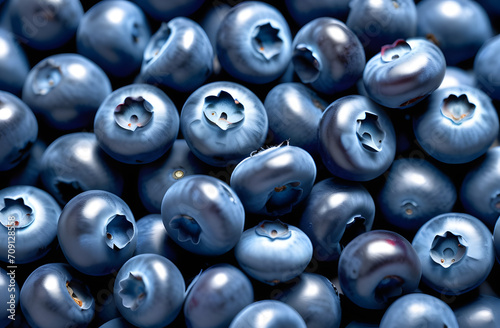 Background with blueberries. 