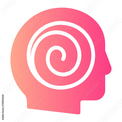 hallucination gradient icon