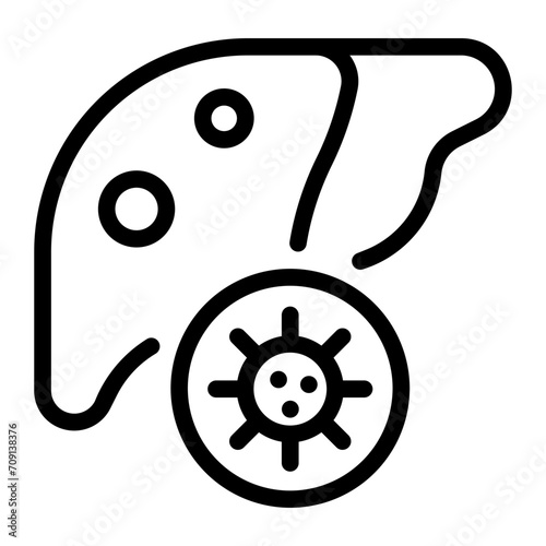 liver line icon
