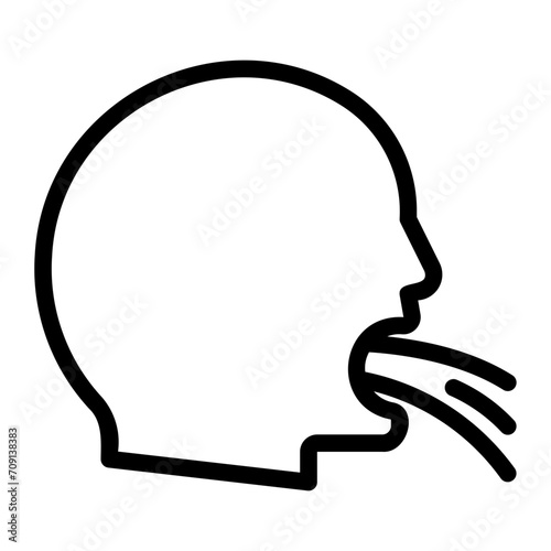 puke line icon