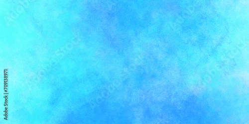 Sky blue Mint water splash aquarelle painted,splash paint backdrop surface liquid color spray paint glitter art grain surface.vivid textured spit on wall.cosmic background. 