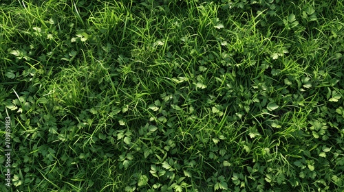 Grass texture seamless background ai generated