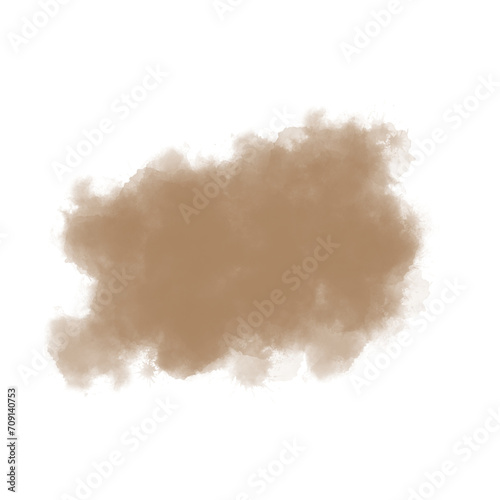 Brown watercolor background 