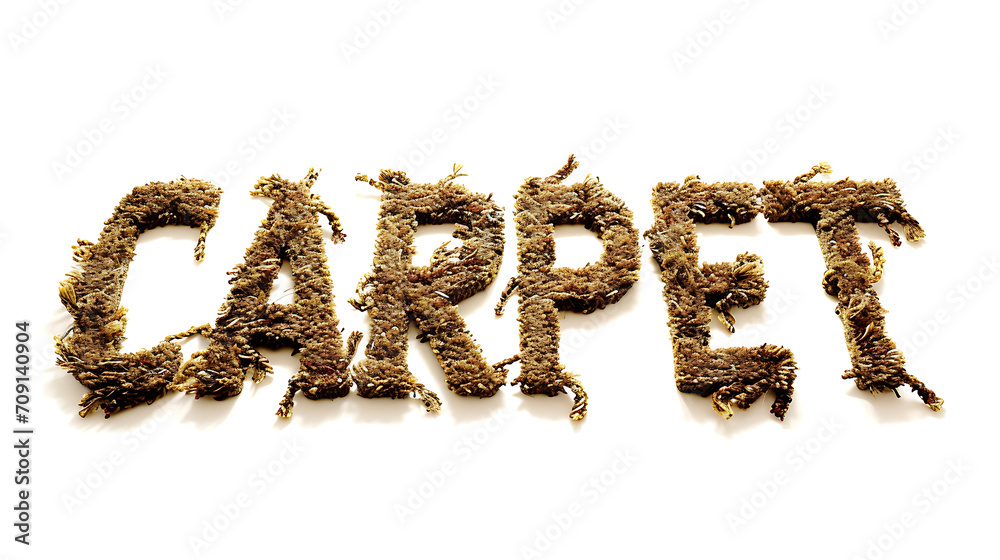 Creative Carpet Text Art Creative Carpet Text Art