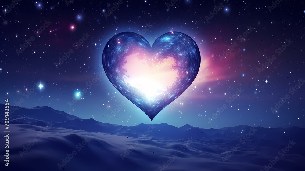Obraz premium Romantic heart -shaped Valentine's Day background, symbolizing Valentine's Day, wedding, love