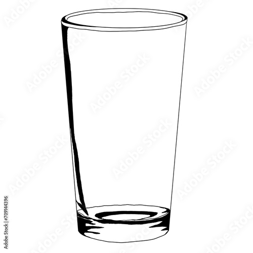 empty glass vector that you can use in your designs