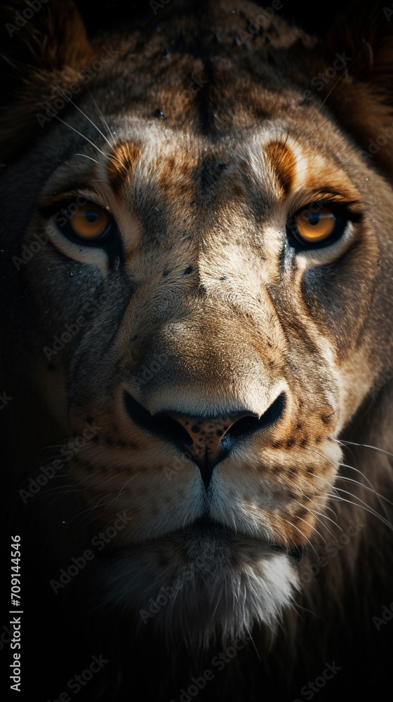 very powerful national geographic image spirit animal tiger created with Generative Ai very powerful national geographic image spirit animal tiger created with Generative Ai