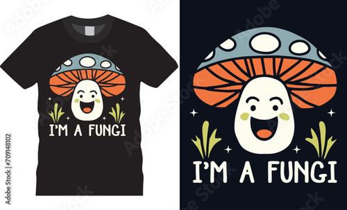Fungi Fashion Mushroom T-Shirt for Nature Enthusiasts