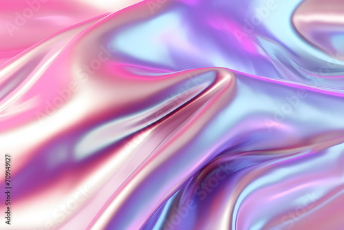 Abstract Liquid Wave Wallpaper Creative Holographic Background