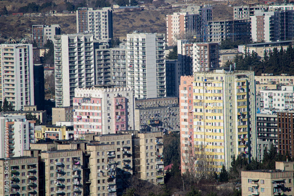 Obraz premium city skyline