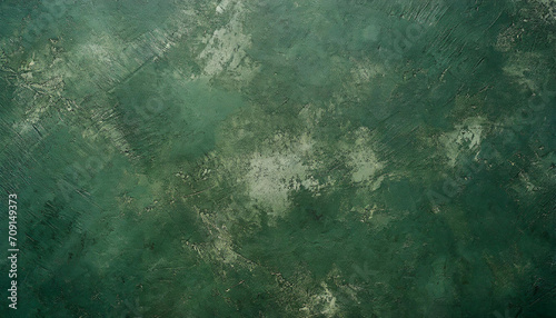 Abstract emerald green concrete texture with intricate textures and patterns. Perfect for backgrounds or overlay textures.