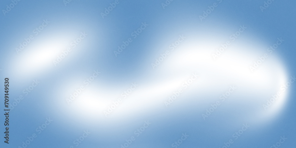 Abstract blue blurred gradient background with soft grain texture