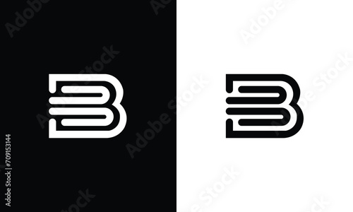 BB logo creative fonts monogram icon symbol