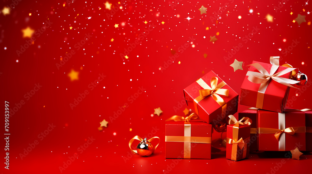 Christmas gift box, birthday, anniversary, Valentine's Day and wedding gift box Christmas gift box, birthday, anniversary, Valentine's Day and wedding gift box