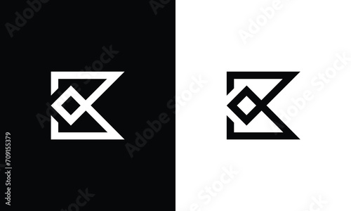 K Letter Logo Alphabet Design Icon