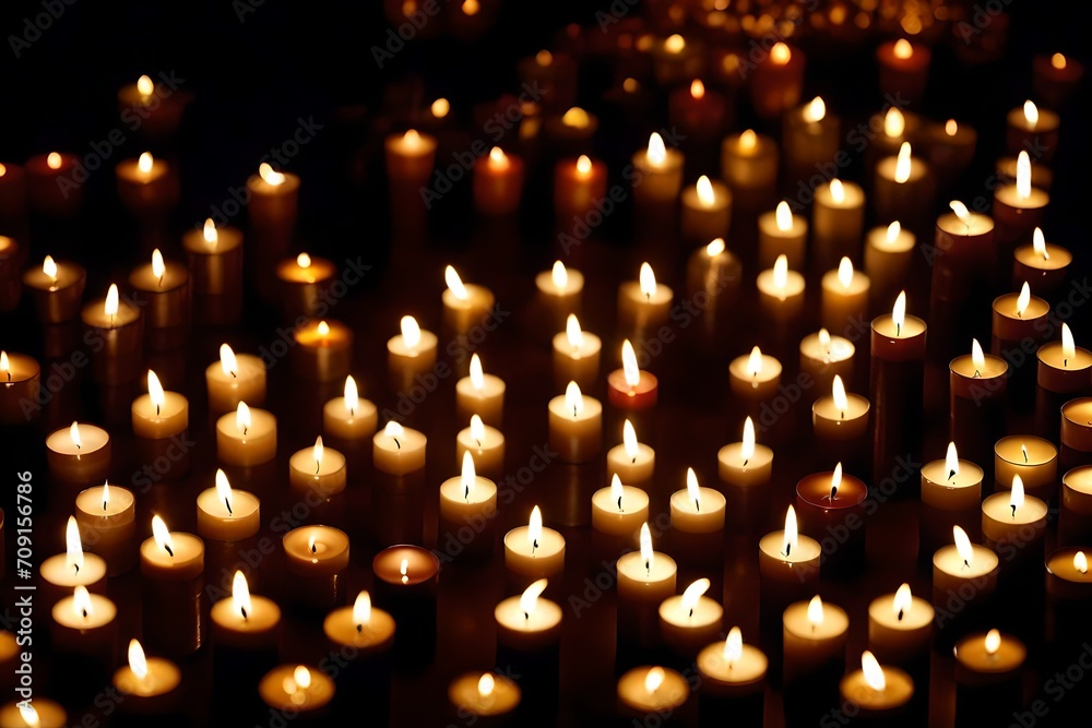 burning candles in the dark burning candles in the dark