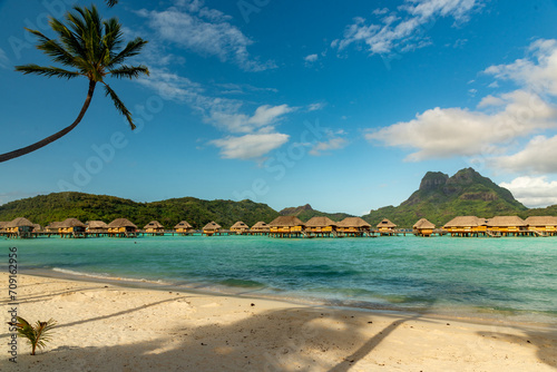 Fototapeta Naklejka Na Ścianę i Meble -  Bora Bora's paradise, French Polynesia
